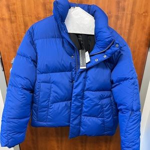 Blue Banana Republic Puffer Coat